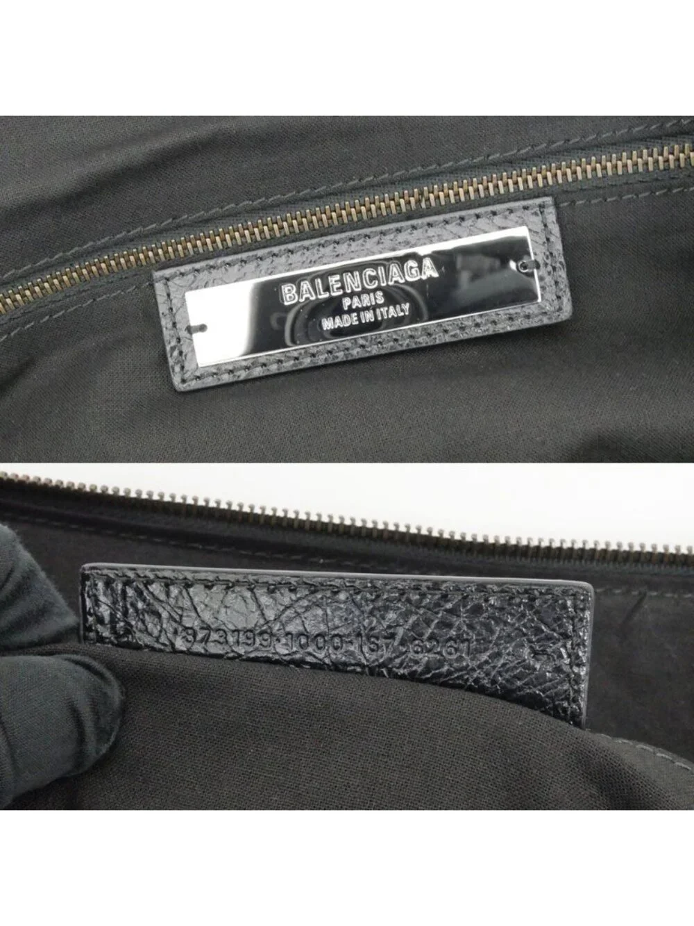 Balenciaga le City Hobo Black Shoulder 2-Way Leather